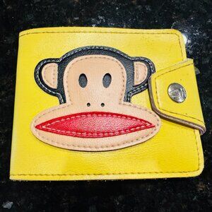 Retro Paul Frank Julius Monkey Bi Fold Wallet circa 2007
